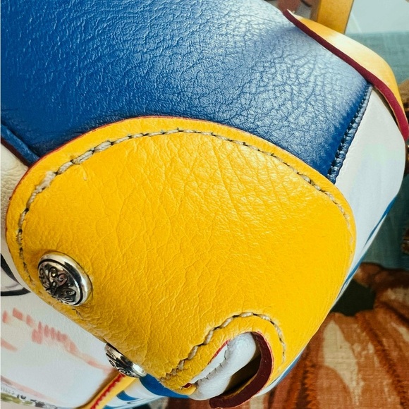 Brighton Fashionista Paris Chic Leather Tote Bag Handbag Rare & Retired NWT - Picture 8 of 11